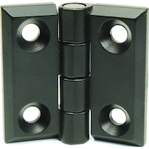 Burçlu Siyah Metal Menteşe. 50x50. Zmb5050