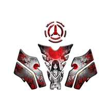 Rks Srk 125 S 2024 - 2025 Uyumlu Tank Pad Set 006 Çok Renkli