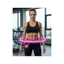 Evde Spor İçin Akıllı Hula Hoop Çemberi Bel Mor Belirtilmemiş