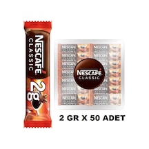 Nescafe Classıc Kahve 2 Gr X 50 Adet Çözünebilir