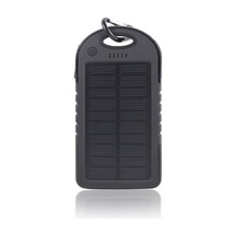 10000mah Solar Powerbank Şarj Aleti Siyah siyah