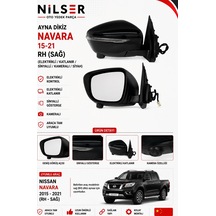 Nissan Navara Dikiz Ayna Dış Sağ 2015-2021 Kameralı Katlanır
