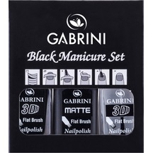 Gabrini Black Manikür Seti