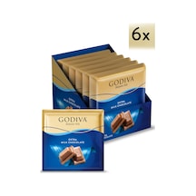 Godiva Bol Sütlü Kare Çikolata 6 x 60 G