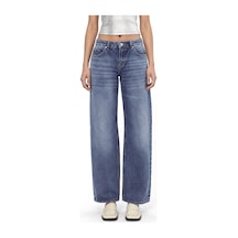 Hiccup Squalo Kadın Pantolon Orta Mavi Denim 01