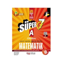 Nitelik 7.Sınıf Süper Matematik Soru Kitabı A