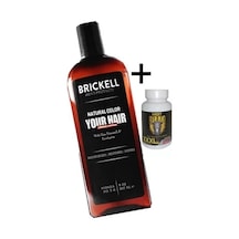 Hubrendy Sh Brickell Erkeklere Özel 237 Ml Saçsakal Beyazlıkgiderici Şampuan + Hotrhino Erkekler Içi