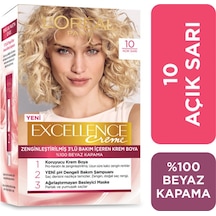 Loreal Paris Excellence Creme Saç Boyası - 10 Açık Sarı