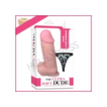 Hızlı Express Dude 22 Cm Belden Bağlamalı Realistik Protez Penis Kalın Dildo
