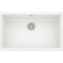 Simpex Tek Göz Tezgah Altı Uyumlu Beyaz 70x40cm