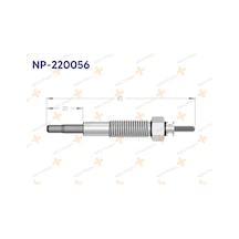Nextpart Kızdırma Bujısı 626 2.0d 1992-1997 Np-220056
