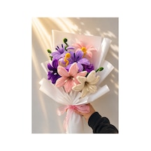 Mor Pembe Eflatun Şönil Buket Pembe - 923222714 Pembe