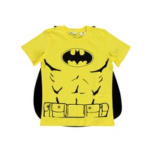 Batman Erkek Çocuk Pelerinli Tişört 10-13 Yaş Sarı 18C666121Y33