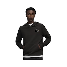 Puma Mclaren Essentials Erkek Siyah Günlük Stil Sweatshirt 63744701