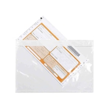 Yapışkanlı Fatura Evrak Cebi, Plastik 19x26 Cm 1000 Adet