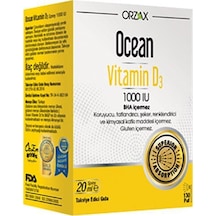 Orzax Vitamin D3 1000 Iu Sprey 20ml