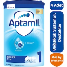 Aptamil 1 Bebek Decam Sütü 800 G 4 Adet