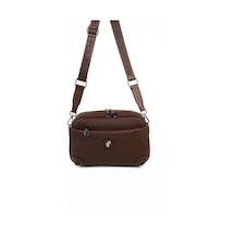 Silver & Polo Silver Polo Kadın Çapraz Çanta Sp1094-m86 Kahve