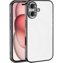 Ilkeshop Newface Apple iPhone Uyumlu 17 Razer Lensli Silikon - Siyah Sıyah