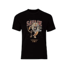 Aslan Baskılı Tişört Fame Stoned Gang Collection New Season Tshirt 001