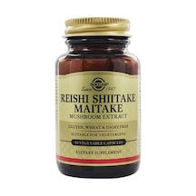 Solgar Reishi Shiitake Maitake Muschroom Extract 50 Kapsül
