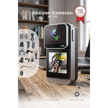 Torima Ac05 Siyah 080p Hd Kayıt, 180 Geniş Açı, Klips Tasarımlı Giyilebilir Aksiyon Kamerası Çok Renkli