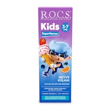 Rocs Kids 3-7 Yaş Meyve Külahı Çocuk Diş Macunu 35 Ml/45 Gr