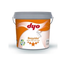 Dyo Beşyıldız Silikonlu İç Dış Astar 20 Kg Beyaz Diğer