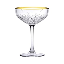 Paşabahçe Golden Touch Yaldızlı  Timeless Şampanya Kadehi, 4'lü, 255 cc