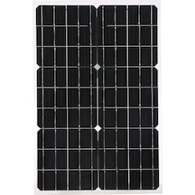 60w 12v Yarı Esnek Güneş Paneli Cihazı Pil Şarj Cihazı 60w Cihazlar İçin