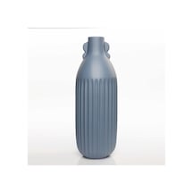 Vitale Antıque Mavi Vazo Büyük 14 14 45 Cm Ak.jl0049 Renkli