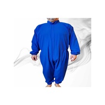 Benlife Uzun Kol Demans Tulumu Hasta Bakım Kıyafeti Mavi