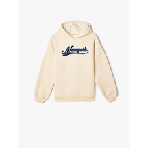 Koton Kapşonlu Sweatshirt Şehir Temalı Baskı Detaylı Uzun Kollu Şardonlu Bej 5wkg10039ak Ekru Koton Kapşonlu Sweatshirt Şehir Temalı Baskı Detaylı Uzun Kollu Şardonlu Bej 5wkg10039ak Ekru