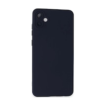 Samsung Uyumlu Galaxy A05 Uyumlu Kılıf Nano İçi Kadife Silikon - Lacivert