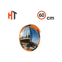 Trafik Güvenlik Aynası 60 Cm Sarı-siyah, Tümsek Ayna, Otopark Aynası
