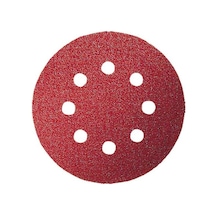 Zımpara Kağıdı Eksantrik Zımpara İçin, Farklı Malzemeler, 5 Adet, Çap 125 Mm, Granülasyon 180