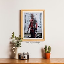 Ryan Reynolds Deadpool 20x30 Cm Boyutunda El İmzalı Fotoğraf Ömü