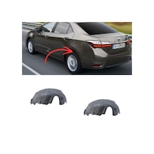 Toyota Corolla Arka Davlumbaz Sağ Sol Keçe Halı Set 2014-2016