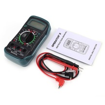 Mas830l Mini Dijital Multimetre Ac/dc Volt Amp Ohm Diyot Hfe Süreklilik Test Cihazı-siyah Ve Yeşil