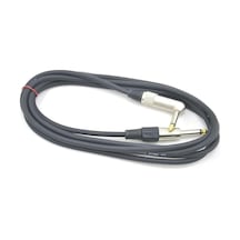 Mgc3l Bk Gitar Kablosu 3 Metre L Uçlu Çivi Siyah Enstrüman Kablosu Standart