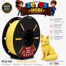 Generic Pla Hs Hyper Speed Filament Pastel Sarı 1.75 Mm 1000 Gr