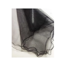 Bohça Süsü, Nişan Bohça Süsü, Kapı Süsü Tülü, Doğum Günü Tülü 150x150cm Siyah Diğer
