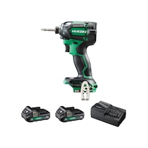 Hikoki WH18DC-2.0 18V/2.0AH 210NM Çift Akülü Şarjlı Darbeli Vidalama