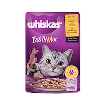 Whiskas Tastymix Sos İçinde Kuzulu ve Hindili Yetişkin Kedi Konserve 85 G