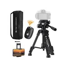 K&f Concept 63cm Masaüstü Fotoğraf Makinesi, Tablet, Cep Telefonu Tripodu