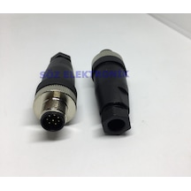 M12 8p Erkek Konnektör M12 8p Erkek Konnektör