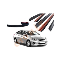 Hyundai Accent Blue Uyumlu Bagaj Üstü Spoiler Mat Siyah