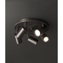 Mylights Spor Modern Beşli Led Led Avize Spot Plofonyer Hareketli Avize Siyah Mylights Spor Modern Beşli Led Led Avize Spot Plofonyer Hareketli Avize Siyah