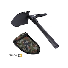 TAMSET Kamp Küreği 41,5cm Katlanır Portatif Kürek Kazma Çok renkli