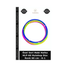 Özel Seri Hobi Halka Hlp-60 Hulohop Düz Renk 60 Cm - K-1